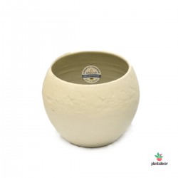 Maceta Cache Pot Cream Stone 16 cm