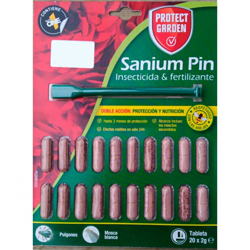 Insecticida y fertilizante Sanium Pin
