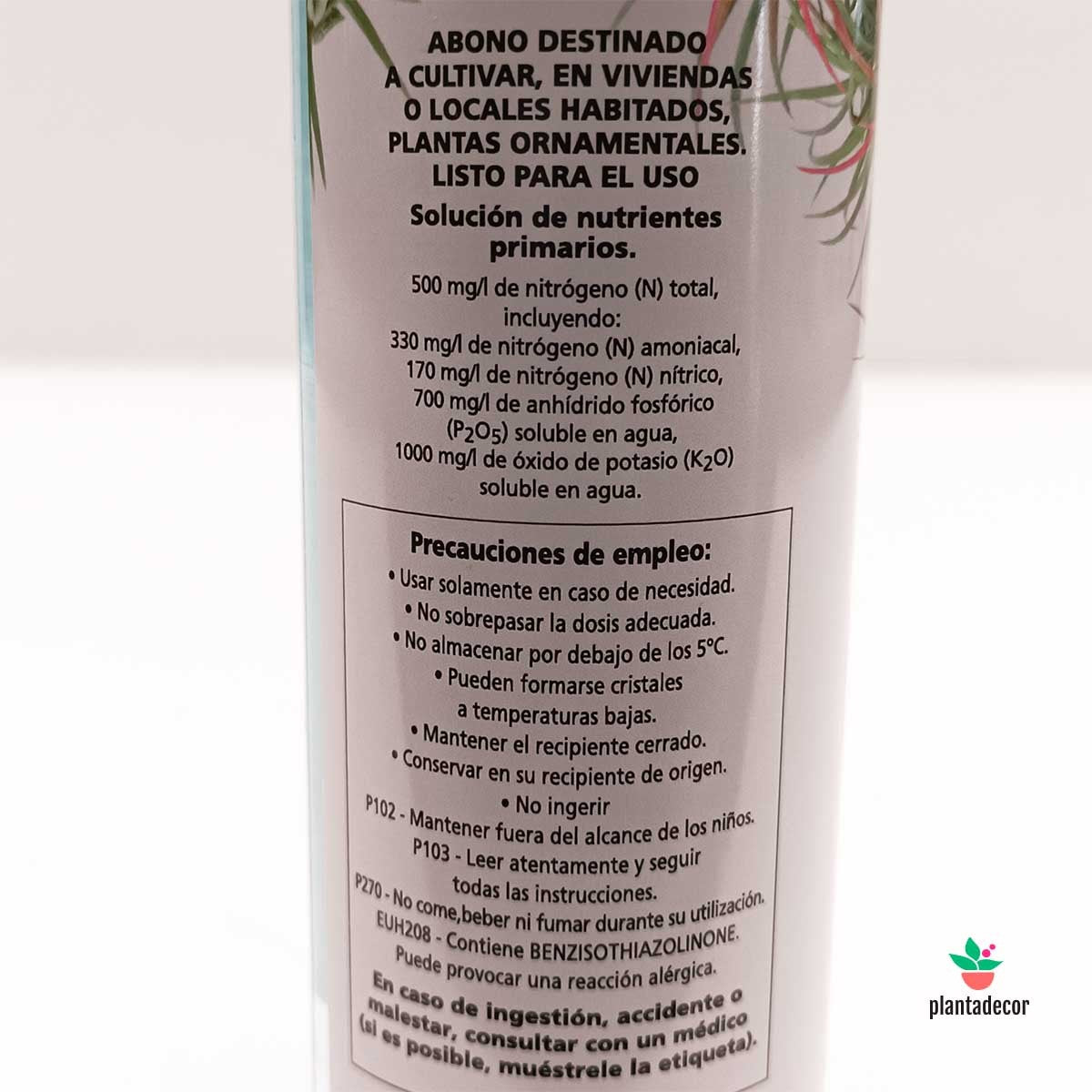 Abono foliar