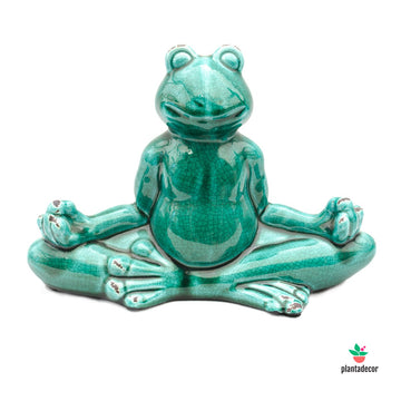 Rana Meditación Verde Esmeralda