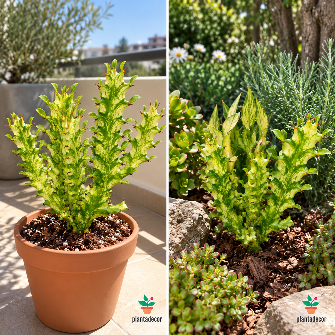 Euphorbia Mayuranthanii Variegata