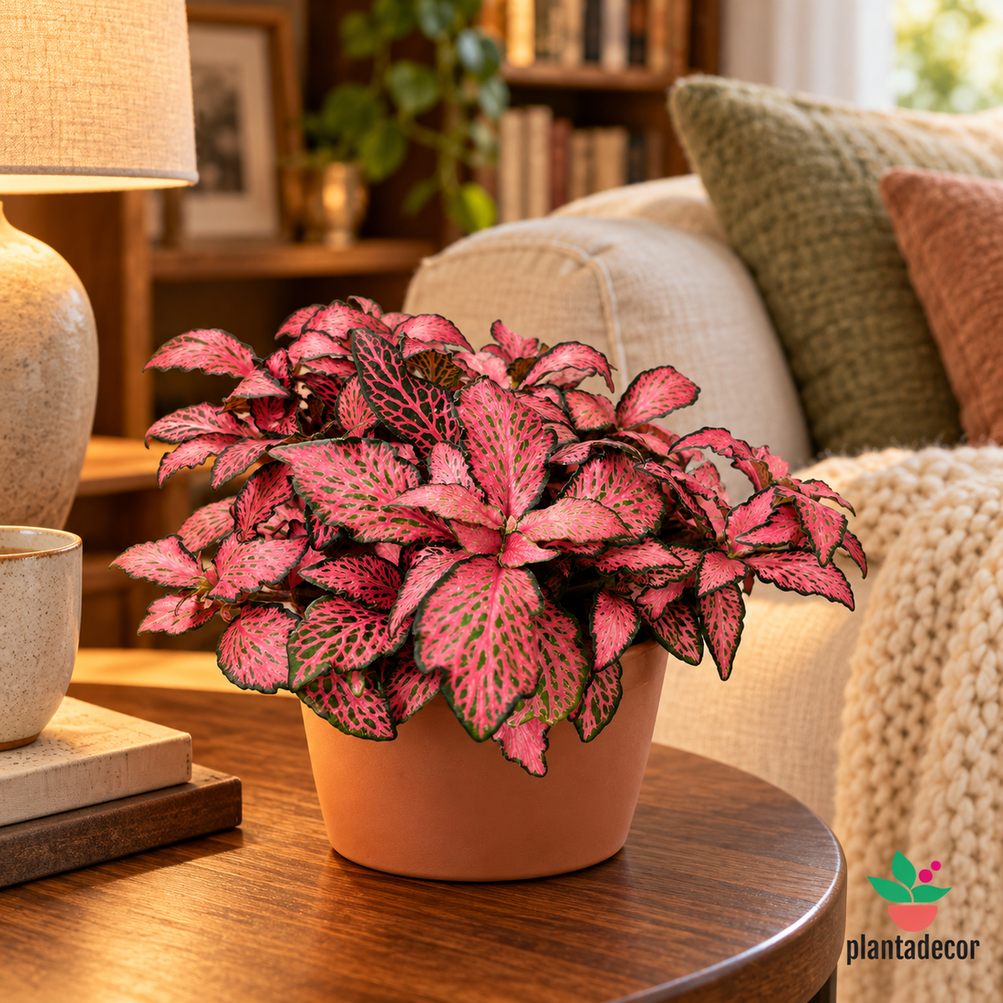 Fittonia Verschaffeltii "Forest Flame"